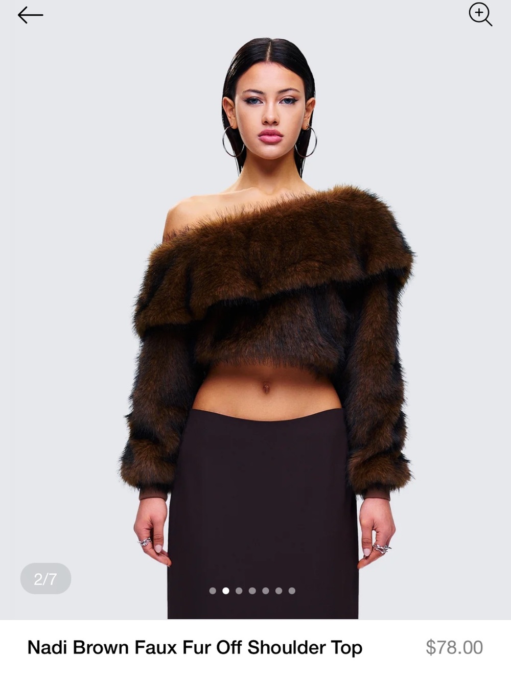 Finesse fur top